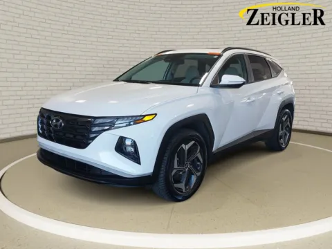 White 2023 Hyundai Tucson SEL for sale in Holland, MI