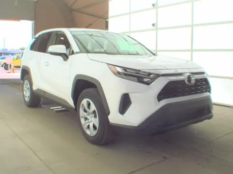 White 2024 Toyota RAV4 LE for sale in Holland, MI