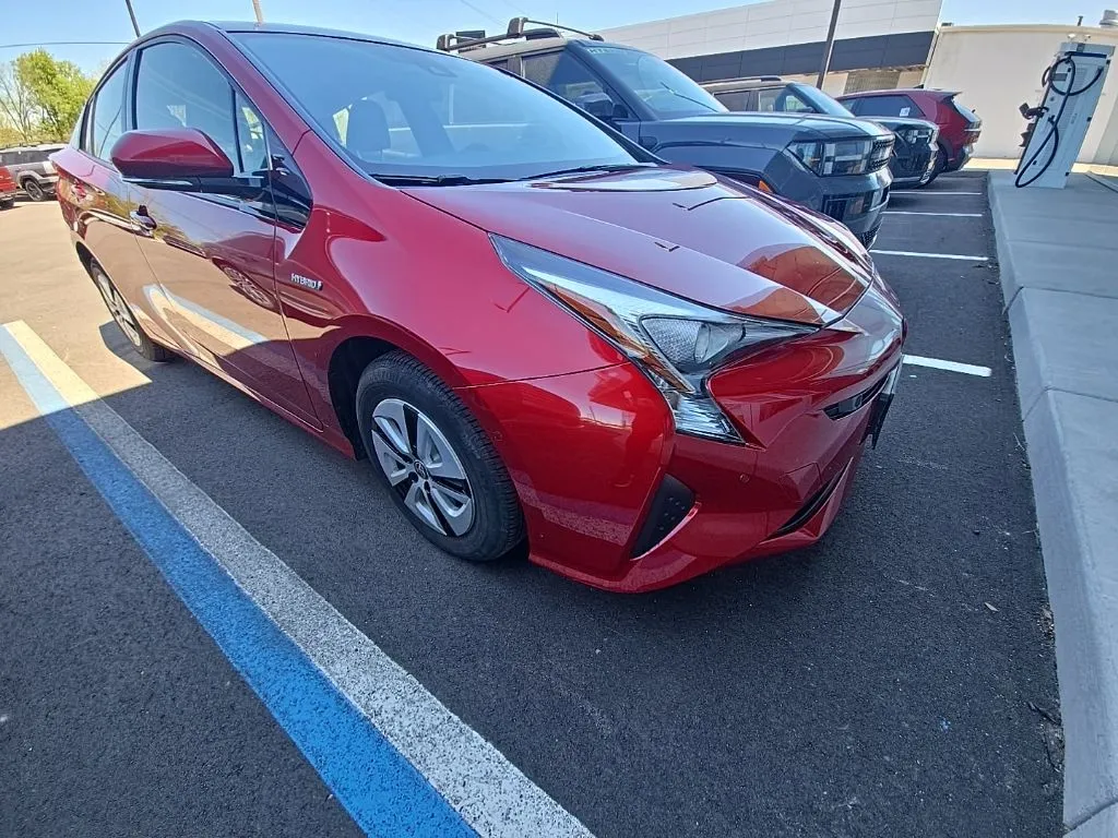 Red 2018 Toyota Prius Two for sale in Holland, MI