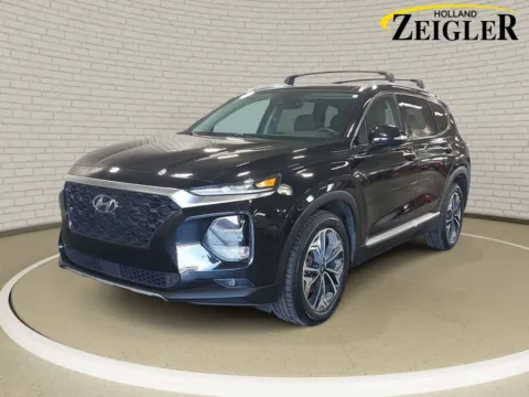 Black 2020 Hyundai Santa Fe SEL for sale in Holland, MI