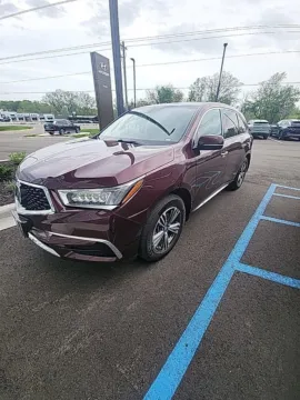 White 2017 Acura MDX 3.5L for sale in Holland, MI