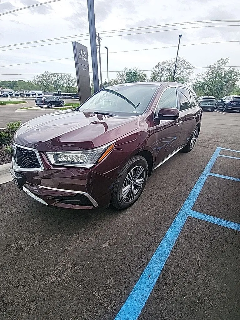 White 2017 Acura MDX 3.5L for sale in Holland, MI