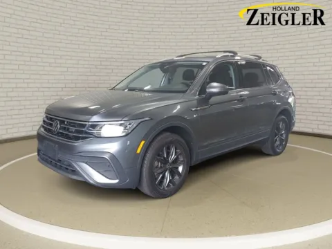 Gray 2022 Volkswagen Tiguan 2.0T SE for sale in Holland, MI
