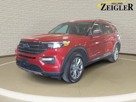 Red 2023 Ford Explorer XLT for sale in Holland, MI