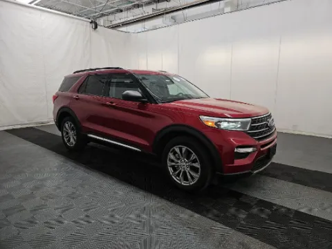 Red 2023 Ford Explorer XLT for sale in Holland, MI