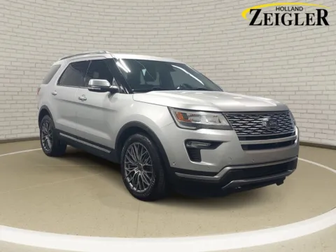 Another view of 2018 Ford Explorer Platinum for sale in Holland, MI at Zeigler Hyundai of Holland