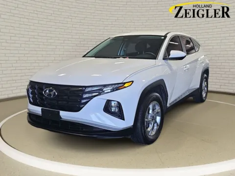 White 2023 Hyundai Tucson SE for sale in Holland, MI