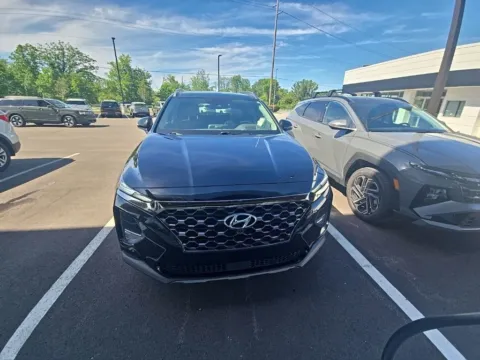 Black 2019 Hyundai Santa Fe Ultimate for sale in Holland, MI