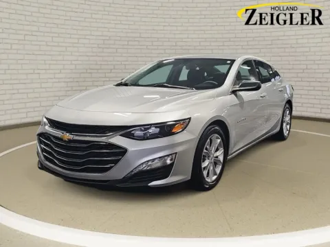 Silver 2019 Chevrolet Malibu LT for sale in Holland, MI