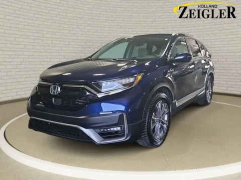 Black 2022 Honda CR-V Hybrid Touring for sale in Holland, MI