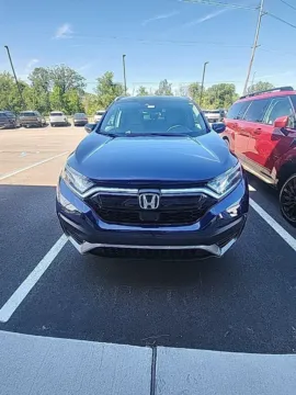 Black 2022 Honda CR-V Hybrid Touring for sale in Holland, MI