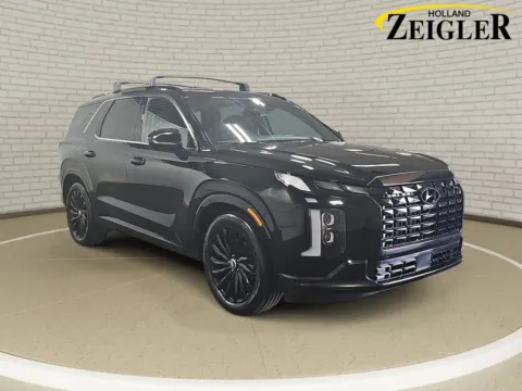 Another view of 2025 Hyundai Palisade Calligraphy Night Edition for sale in Holland, MI at Zeigler Hyundai of Holland
