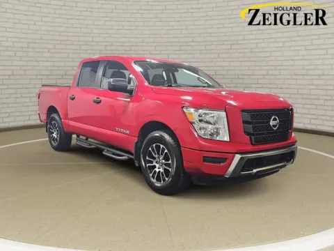 Another view of 2022 Nissan Titan SV for sale in Holland, MI at Zeigler Hyundai of Holland