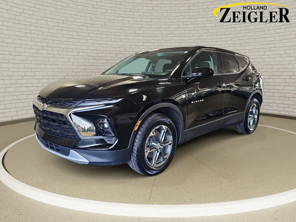 Black 2025 Chevrolet Blazer LT for sale in Holland, MI