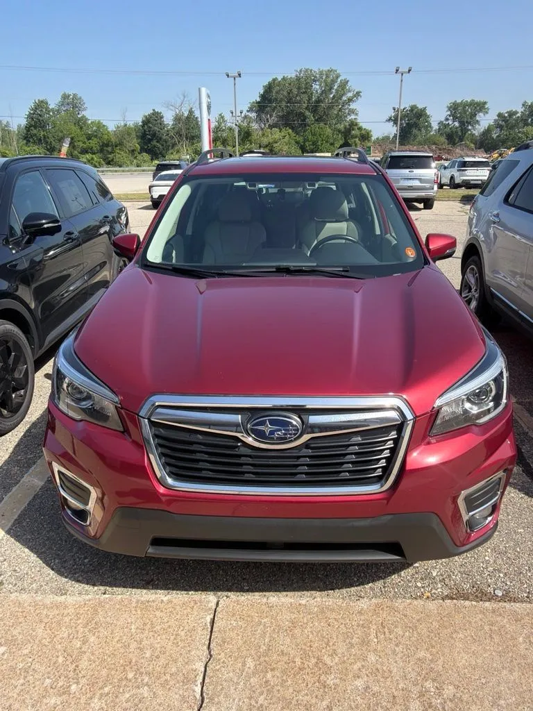 Red 2020 Subaru Forester Limited for sale in Holland, MI