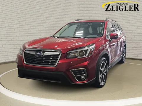 Red 2020 Subaru Forester Limited for sale in Holland, MI
