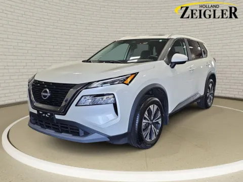 White 2023 Nissan Rogue SV for sale in Holland, MI
