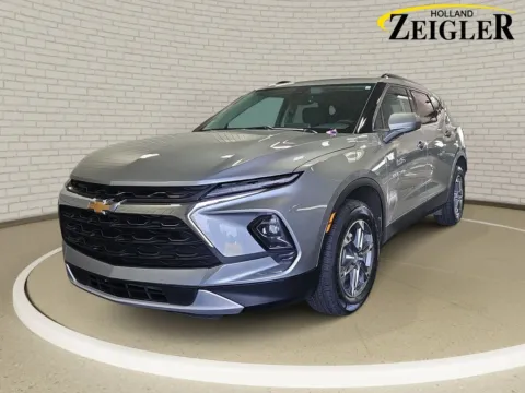 Gray 2023 Chevrolet Blazer LT for sale in Holland, MI