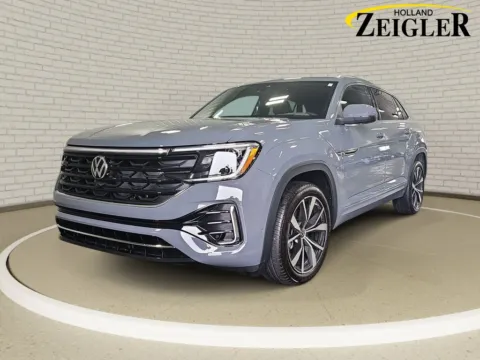 Silver 2026 Volkswagen Atlas Cross Sport 2.0T SEL Premium R-Line for sale in Holland, MI