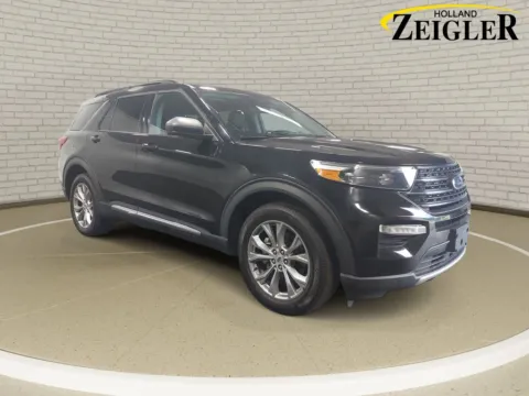 Another view of 2022 Ford Explorer XLT for sale in Holland, MI at Zeigler Hyundai of Holland