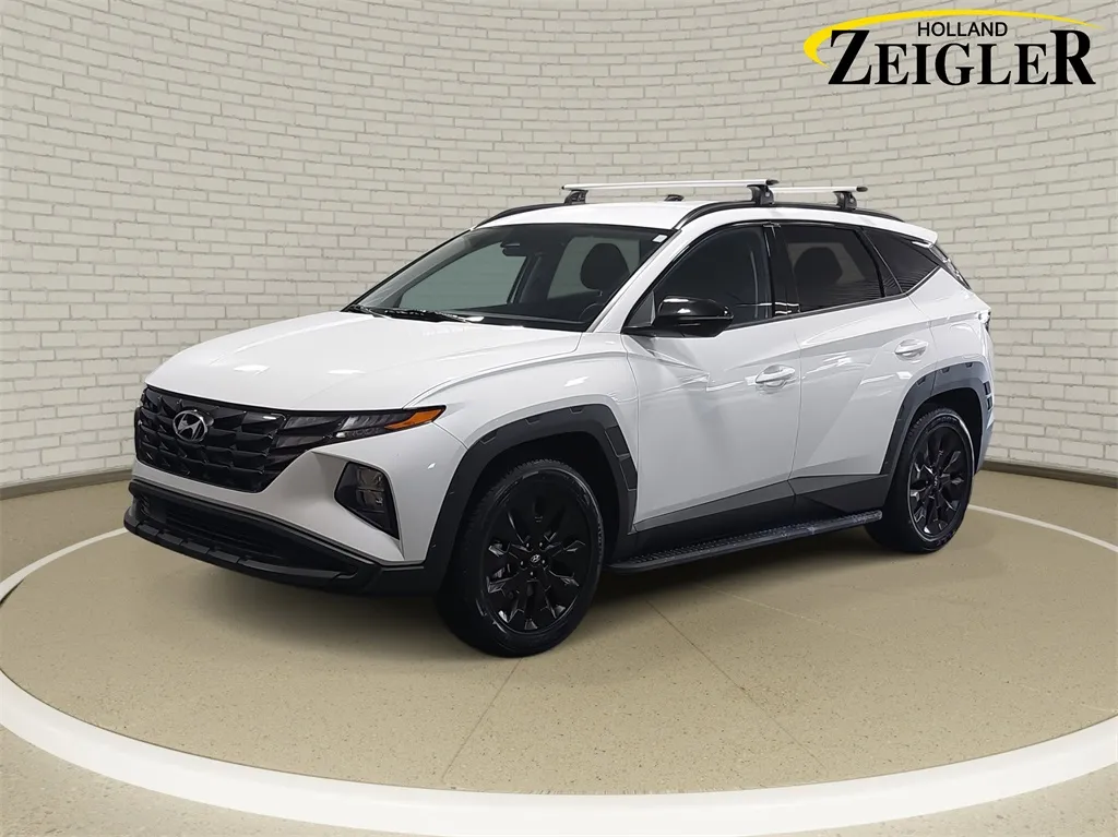 White 2022 Hyundai Tucson XRT for sale in Holland, MI
