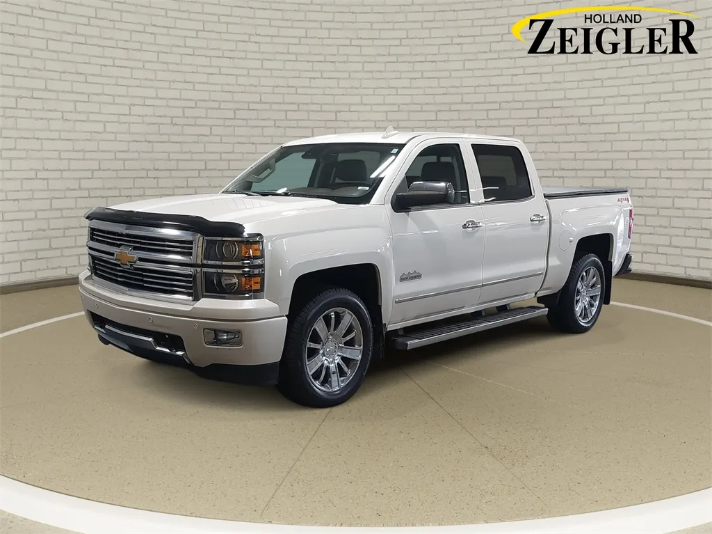 White 2015 Chevrolet Silverado 1500 High Country for sale in Holland, MI