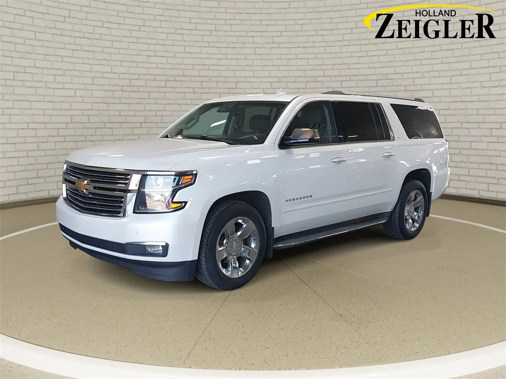 White 2016 Chevrolet Suburban LTZ for sale in Holland, MI