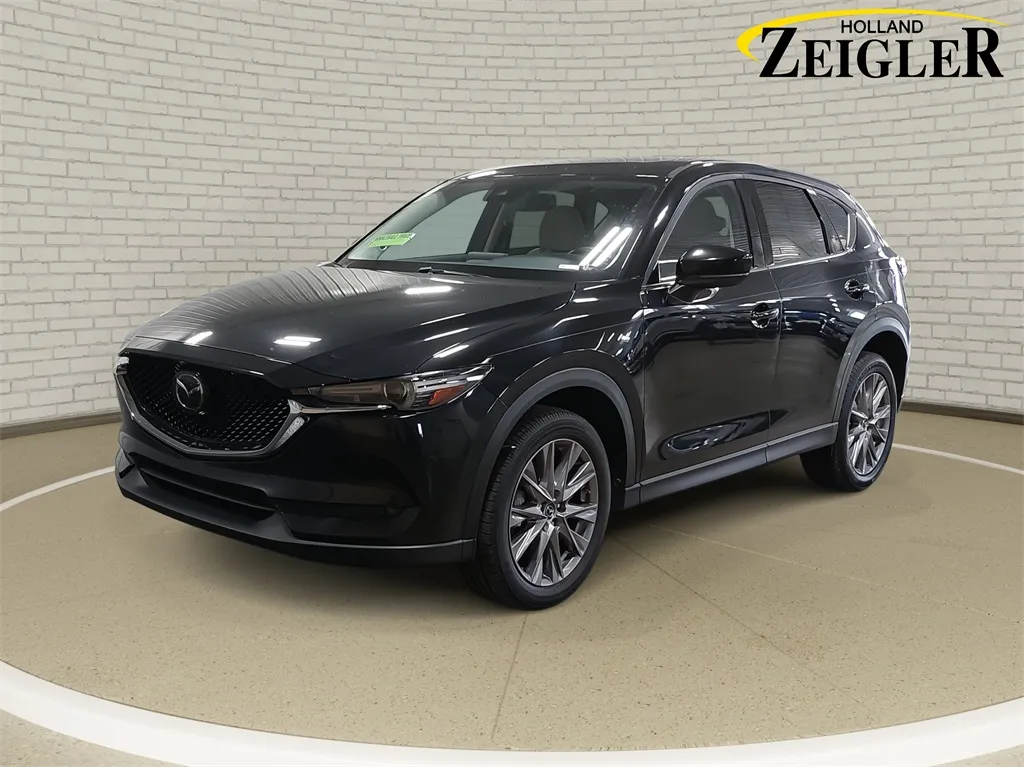 Black 2019 Mazda CX-5 Grand Touring for sale in Holland, MI