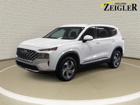 White 2022 Hyundai Santa Fe SEL for sale in Holland, MI