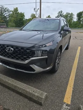 Gray 2023 Hyundai Santa Fe Calligraphy for sale in Holland, MI