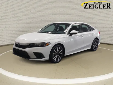 White 2023 Honda Civic EX for sale in Holland, MI