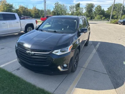 Black 2018 Chevrolet Traverse Premier for sale in Holland, MI