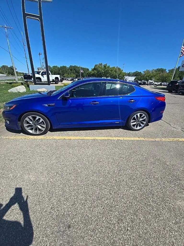 Blue 2015 Kia Optima SX for sale in Holland, MI