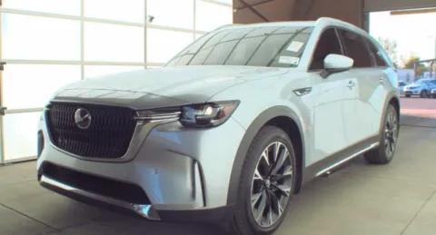 Silver 2024 Mazda CX-90 PHEV Premium for sale in Holland, MI