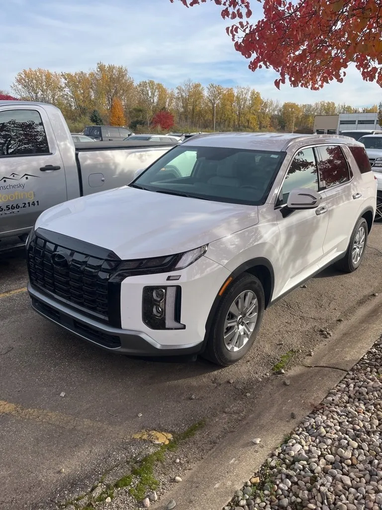 White 2025 Hyundai Palisade SEL for sale in Holland, MI