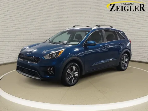 Blue 2022 Kia Niro Plug-In Hybrid EX Premium for sale in Holland, MI