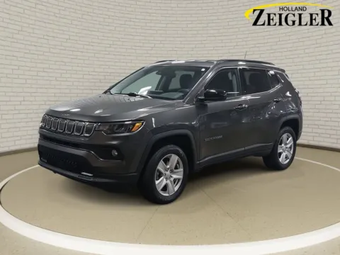 Gray 2022 Jeep Compass Latitude for sale in Holland, MI