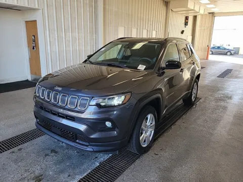 Gray 2022 Jeep Compass Latitude for sale in Holland, MI