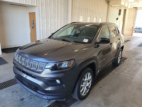 Gray 2022 Jeep Compass Latitude Lux for sale in Holland, MI