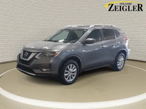 Gray 2018 Nissan Rogue SV for sale in Holland, MI