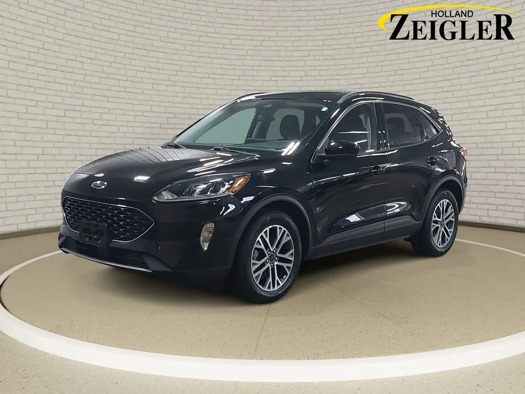 Black 2022 Ford Escape SEL for sale in Holland, MI