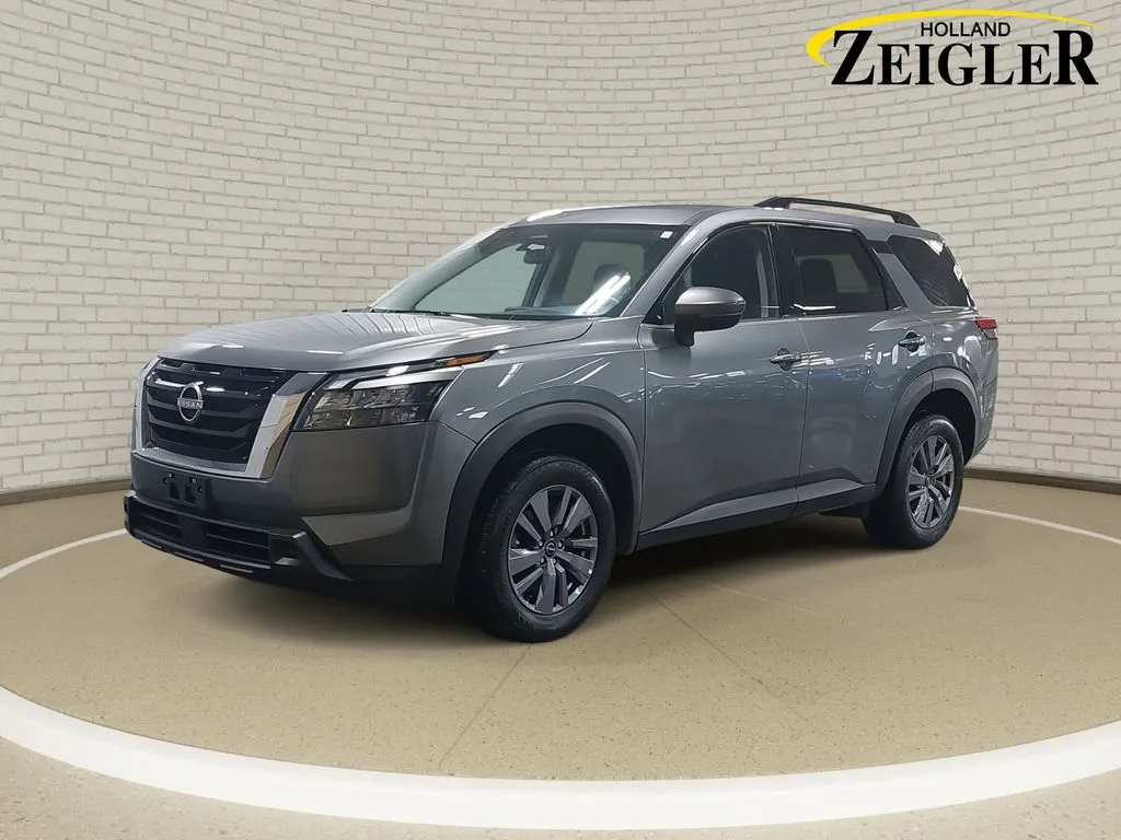 Gray 2025 Nissan Pathfinder SV for sale in Holland, MI