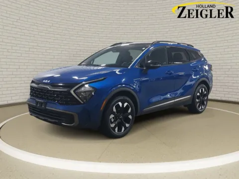 Blue 2023 Kia Sportage X-Line for sale in Holland, MI