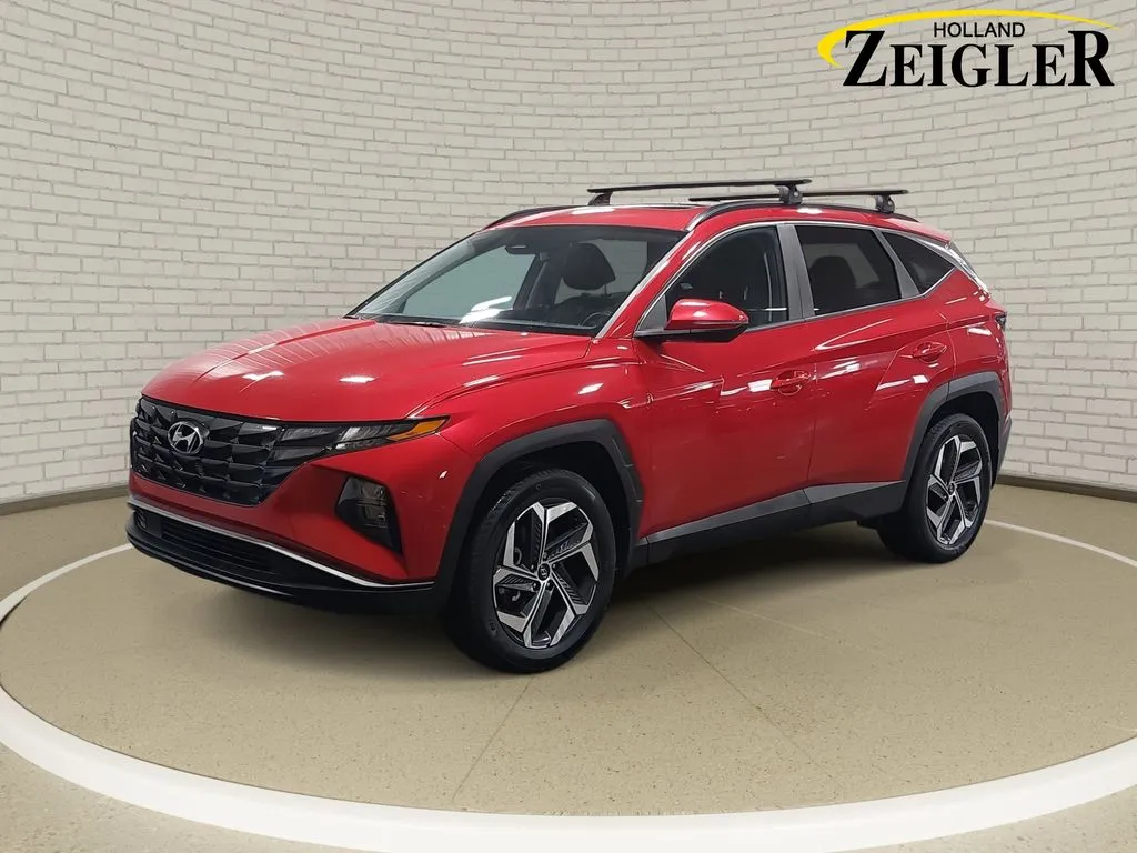 Red 2023 Hyundai Tucson SEL for sale in Holland, MI
