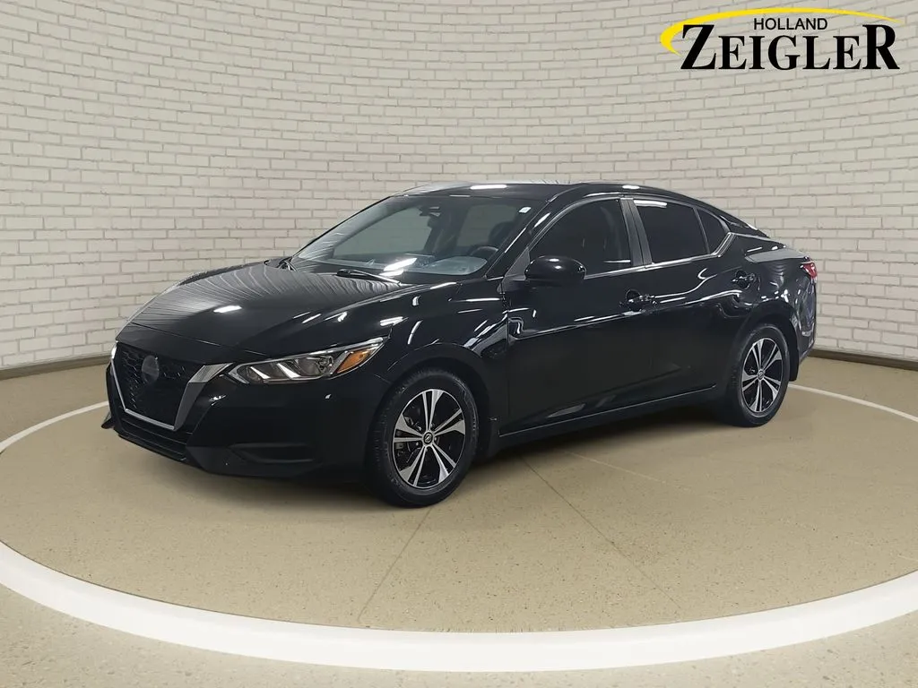 Black 2022 Nissan Sentra SV for sale in Holland, MI