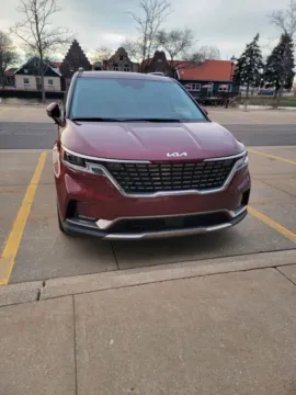 Red 2023 Kia Carnival SX Prestige for sale in Holland, MI