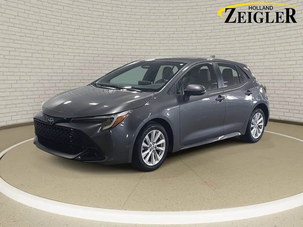 Red 2024 Toyota Corolla Hatchback SE for sale in Holland, MI