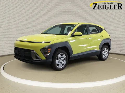 Yellow 2024 Hyundai Kona SE for sale in Holland, MI