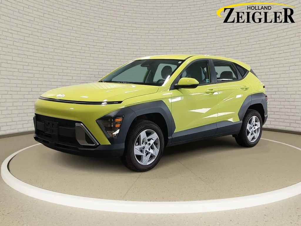 Yellow 2024 Hyundai Kona SE for sale in Holland, MI