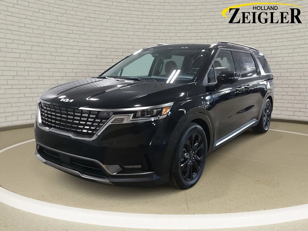 Black 2024 Kia Carnival SX Prestige for sale in Holland, MI